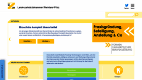 What Lzk.de website looked like in 2022 (1 year ago)
