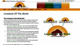 What Livestockoftheworld.com website looked like in 2022 (1 year ago)