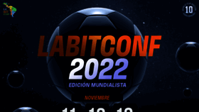 What Labitconf.com website looked like in 2022 (1 year ago)