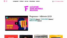 What Lafilature.org website looked like in 2022 (3 years ago)