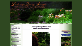 What Landscape-design-advice.com website looked like in 2022 (1 year ago)
