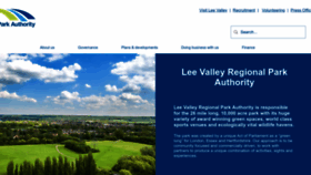 What Leevalleypark.org.uk website looked like in 2022 (1 year ago)