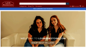 What Ldsbookstore.com website looked like in 2022 (1 year ago)