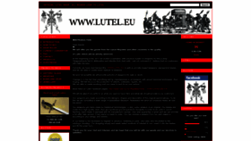 What Lutel.eu website looked like in 2022 (1 year ago)