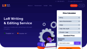 What Lorservice.com website looked like in 2022 (1 year ago)