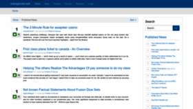 What Linkingbookmark.com website looked like in 2022 (2 years ago)