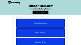 What Lisinoprilsale.com website looked like in 2022 (1 year ago)