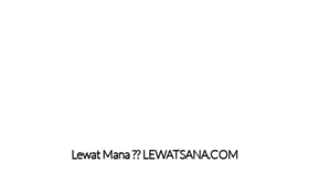 What Lewatsana.com website looked like in 2022 (1 year ago)