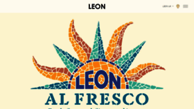 What Leon.co website looked like in 2022 (1 year ago)