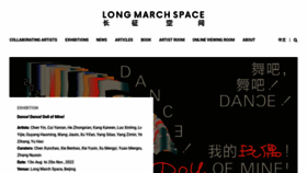 What Longmarchspace.com website looked like in 2022 (1 year ago)