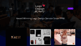 What Logodesignworks.com website looked like in 2022 (1 year ago)