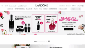 What Lancome.co.th website looked like in 2022 (1 year ago)