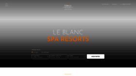 What Leblancsparesort.com website looked like in 2022 (1 year ago)