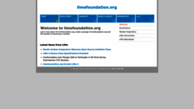 What Limofoundation.org website looked like in 2022 (1 year ago)