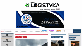 What Logistyka.net.pl website looked like in 2022 (1 year ago)