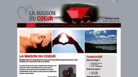 What Lamaisonducoeur.ca website looked like in 2022 (1 year ago)
