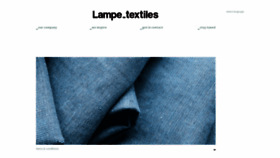 What Lampetextiles.com website looked like in 2022 (1 year ago)