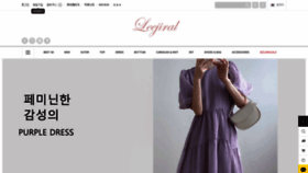 What Leejiral.co.kr website looked like in 2022 (1 year ago)