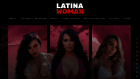 What Latina-woman.com website looked like in 2022 (1 year ago)