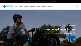 What Lectricebikes.com website looked like in 2022 (1 year ago)