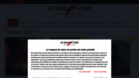 What Lemagducine.fr website looked like in 2022 (1 year ago)