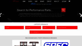 What Lmperformance.com website looked like in 2022 (1 year ago)