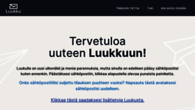 What Luukku.com website looked like in 2022 (1 year ago)