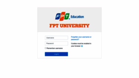 What Lmsdn.fpt.edu.vn website looked like in 2022 (1 year ago)