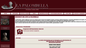 What Lapalombella.org website looked like in 2022 (1 year ago)