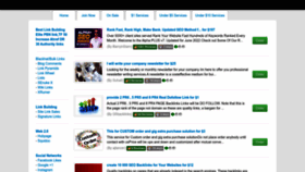 What Linkclerk.com website looked like in 2022 (1 year ago)