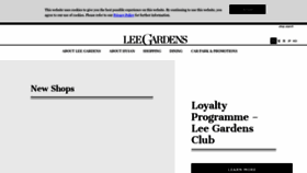 What Leegardens.com.hk website looked like in 2022 (1 year ago)