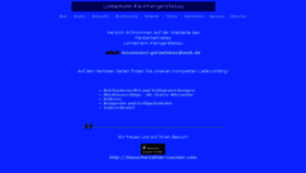 What Lonnemann-geraetebau.de website looked like in 2022 (1 year ago)