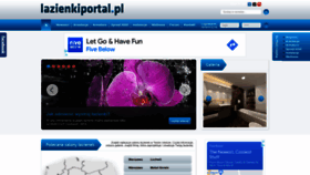 What Lazienkiportal.pl website looked like in 2022 (1 year ago)