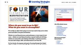 What Learningstrategies.com website looked like in 2022 (1 year ago)