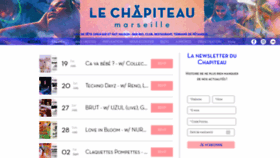 What Lechapiteau-marseille.fr website looked like in 2022 (1 year ago)