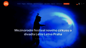 What Letniletna.cz website looked like in 2022 (1 year ago)