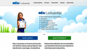 What Laskupohja.fi website looked like in 2022 (1 year ago)