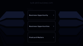 What Luck-and-success.com website looked like in 2022 (1 year ago)