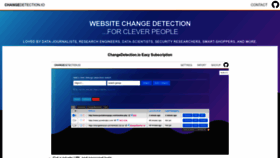 What Lemonade.changedetection.io website looked like in 2022 (1 year ago)