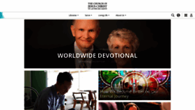 What Ldschurch.org website looked like in 2022 (1 year ago)