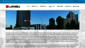 What Liansu.ru website looked like in 2022 (1 year ago)