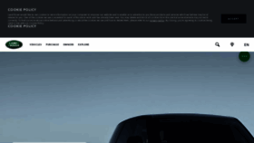 What Landrover-me.com website looked like in 2022 (1 year ago)