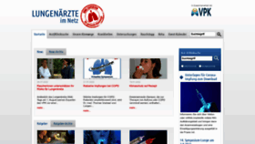What Lungenaerzte-im-netz.de website looked like in 2022 (1 year ago)