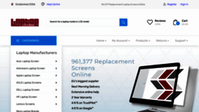 What Laptop-lcd-screen.co.uk website looked like in 2022 (1 year ago)
