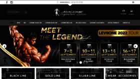 What Levrosupplements.com website looked like in 2022 (1 year ago)