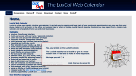 What Luxsoft.eu website looked like in 2022 (1 year ago)