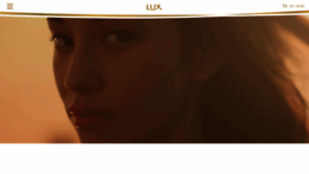 What Lux.co.jp website looked like in 2022 (2 years ago)