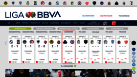 What Ligamx.net website looked like in 2022 (1 year ago)