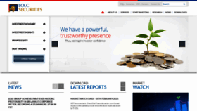 What Lolcsecurities.com website looked like in 2022 (1 year ago)