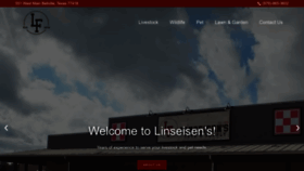What Linseisensfeed.com website looked like in 2022 (1 year ago)